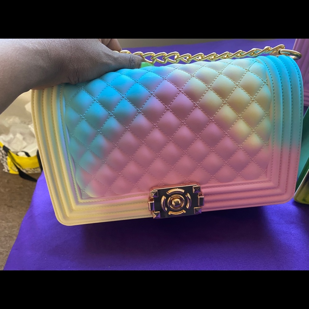 Cotton candy purses